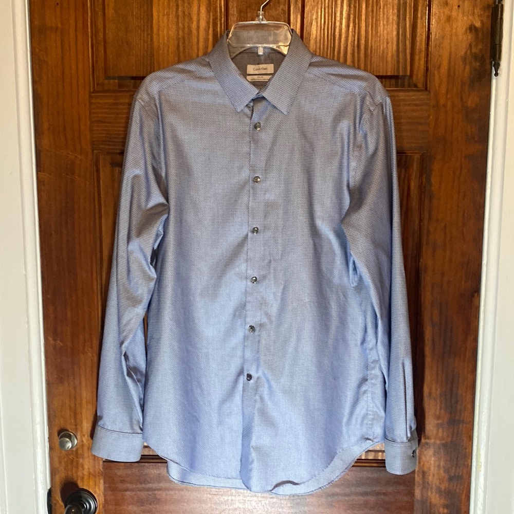 Calvin Klein men’s slim fit non-iron shirt